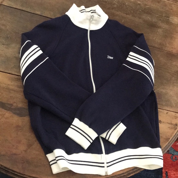 Dior Other - Christian Dior Men’s L Zippered Sweatshirt Jacket